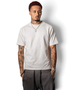 Panelled Tee (WHITE) — 4