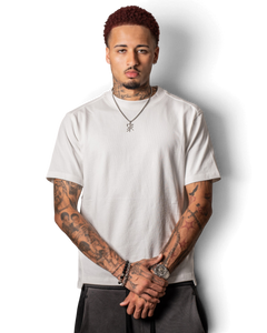 Panelled Tee (WHITE) — 6