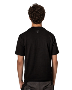 Panelled Tee (BLACK) — 5