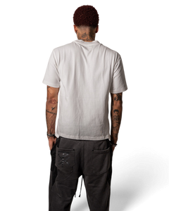 Panelled Tee (WHITE) — 3